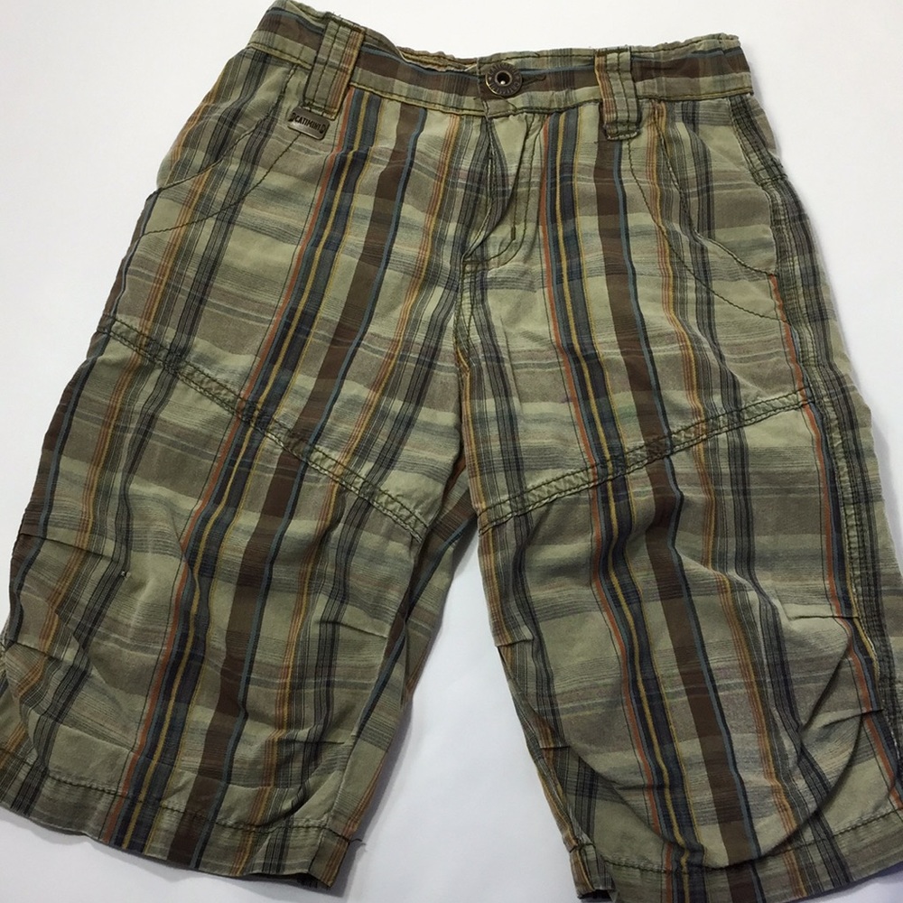 Catimini Boys Plaid Shorts Sz 5